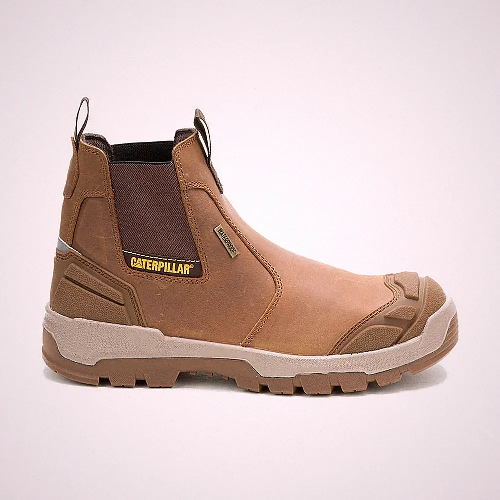 Caterpillar Men's Striver XL Chelsea Waterproof Steel Toe Work Boot - Pyramid